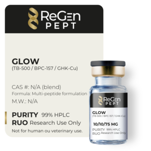 GLOW (TB-500 / BPC-157 / GHK-Cu) 10/10/75 mg