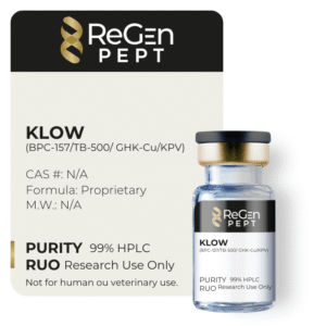KLOW (BPC-157/TB-500/ GHK-Cu/KPV)